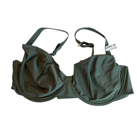 Smoothez Aerie Mesh Unlined Bra Royal Palm Size 34C NWT - Picture 3 of 7